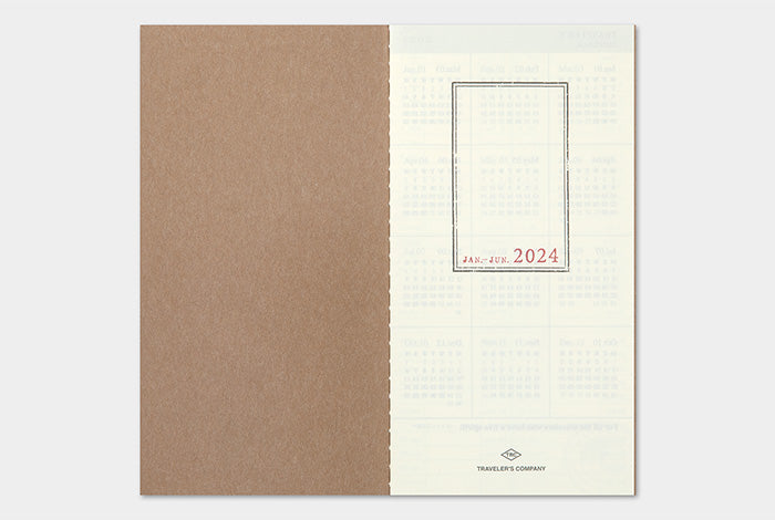 2024 Weekly + Memo Refill for Traveler's Notebook