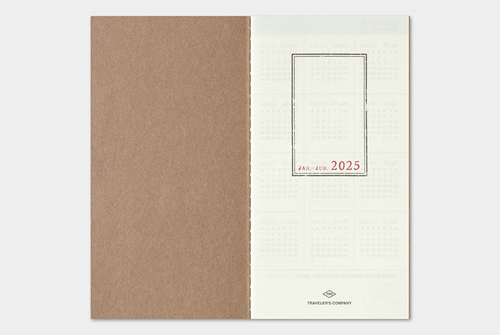 2025 Weekly + Memo Refill for Traveler's Notebook