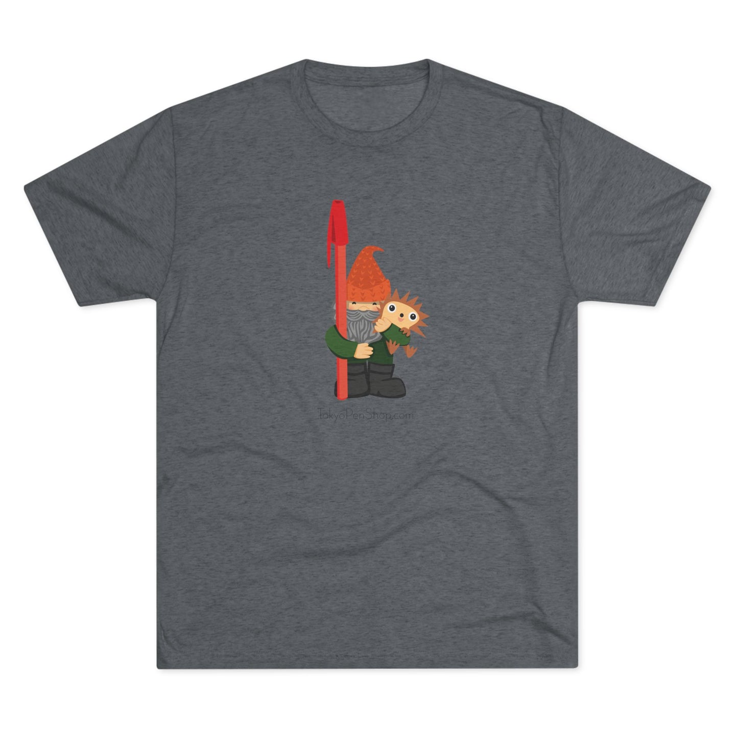 Tokyo Pen Shop Hiro with Gnome Triblend Tee