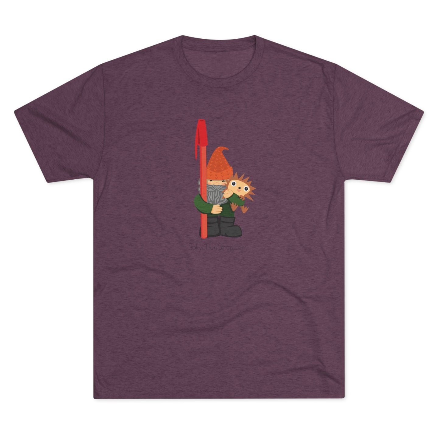 Tokyo Pen Shop Hiro with Gnome Triblend Tee