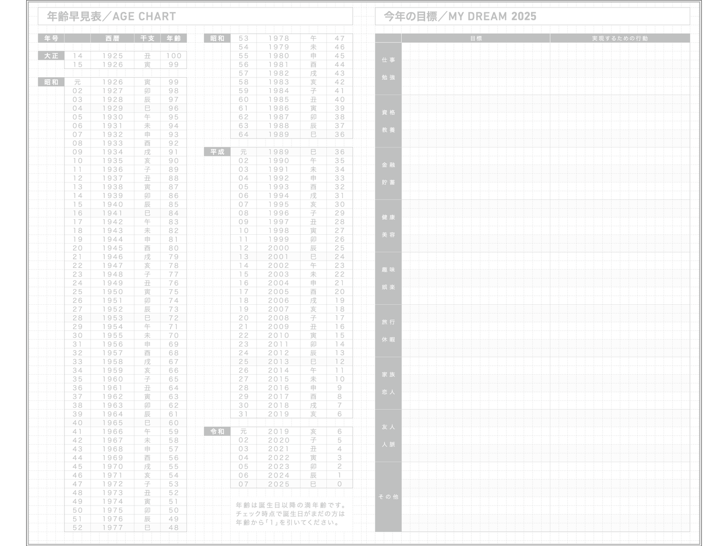 Jibun Techo Biz 2025 (A5 Slim)