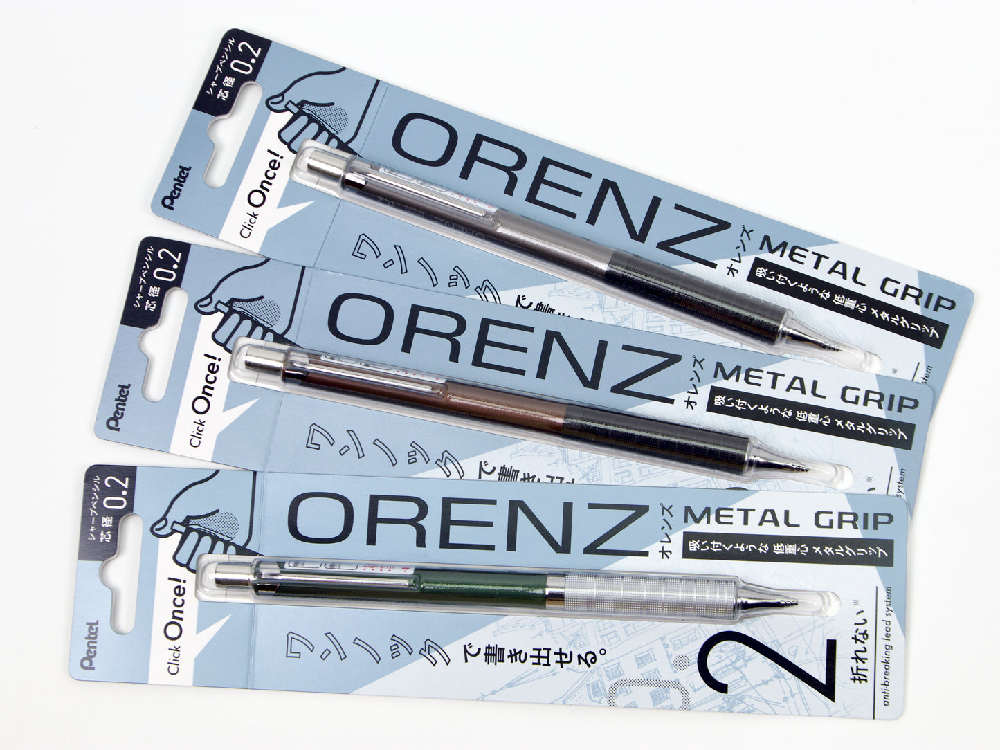 Empuñadura metálica Pentel Orenz