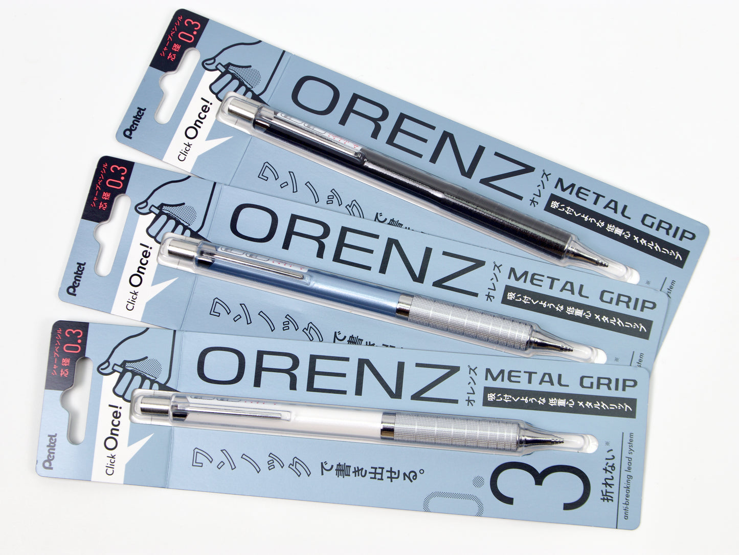 Empuñadura metálica Pentel Orenz