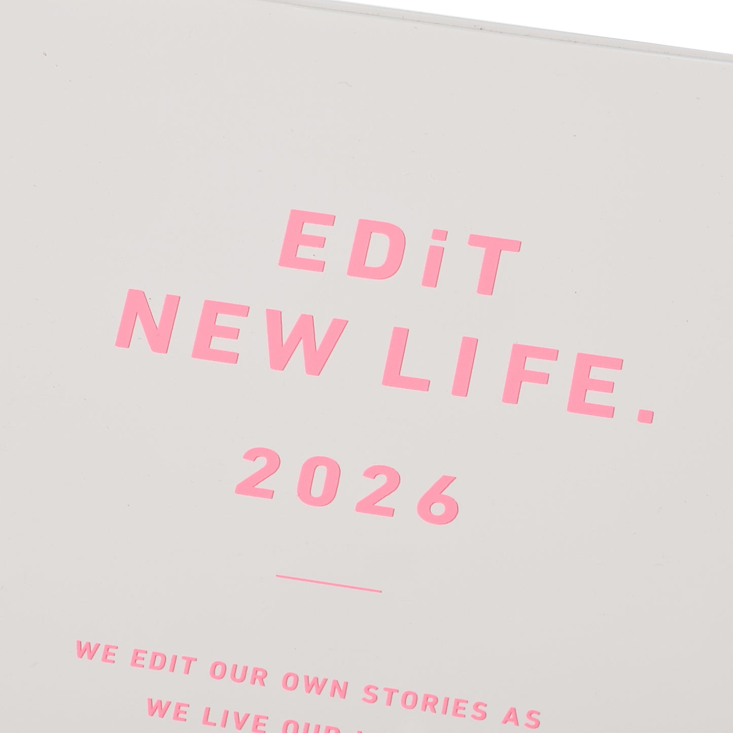 Mark's Inc. EdiT One Page Per Day Zip Pocket 2026 B6