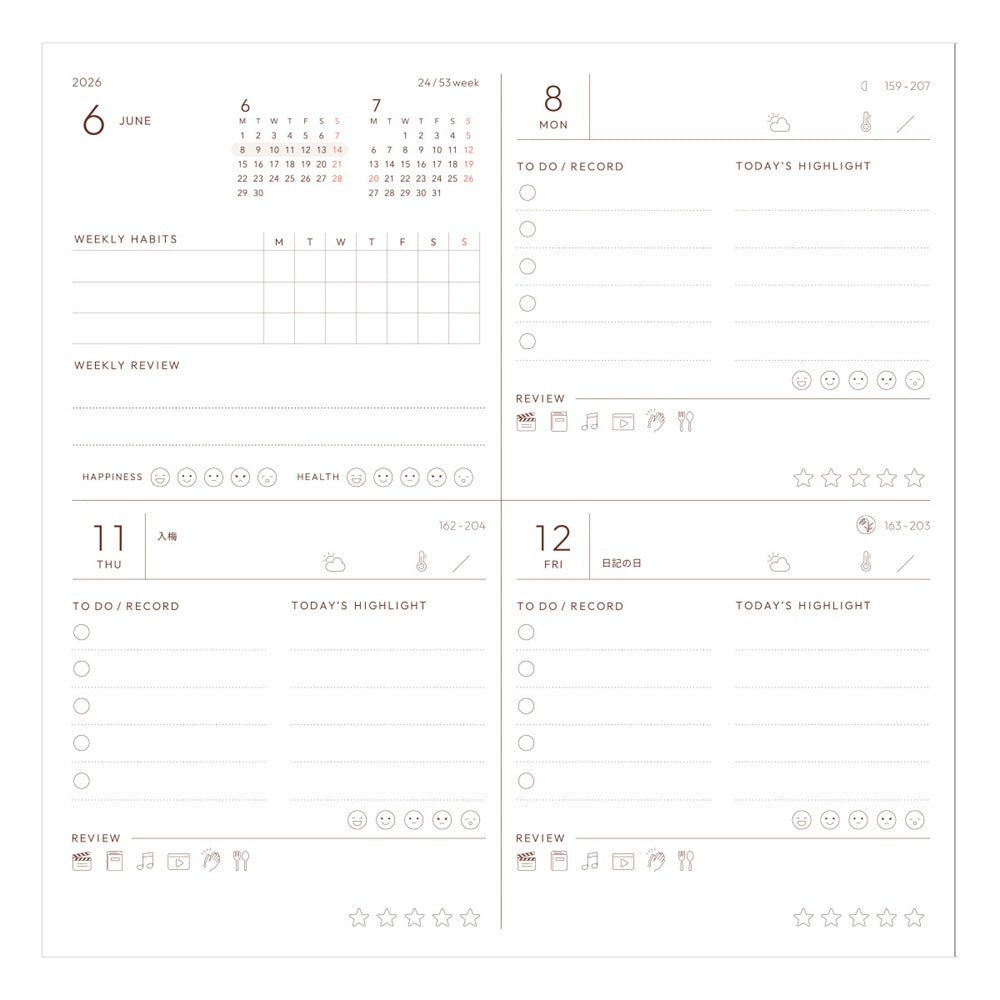 Mark's Inc. Fun Log REFILL 2026