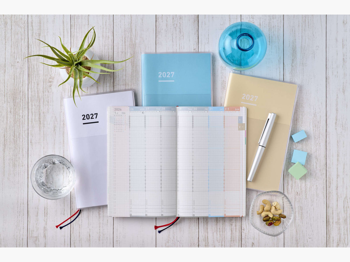 Jibun Techo Diary 2027 (A5 Slim)