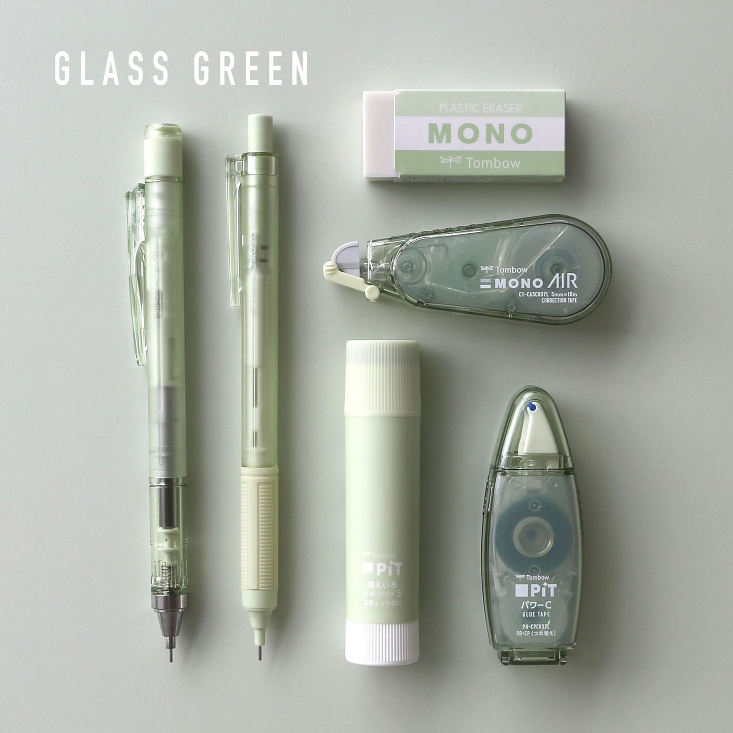 Bâton de colle Tombow Mono PiT Pastel Glass Édition limitée