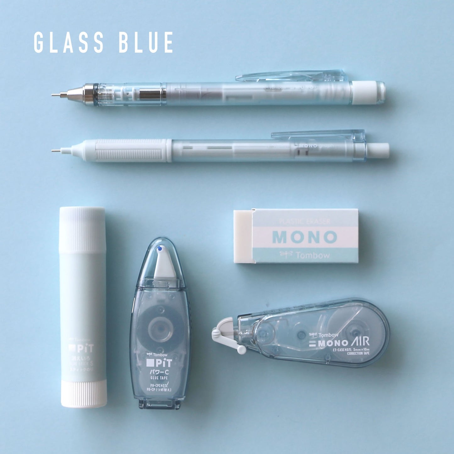 Tombow Mono Graph Pastel Glass Édition limitée