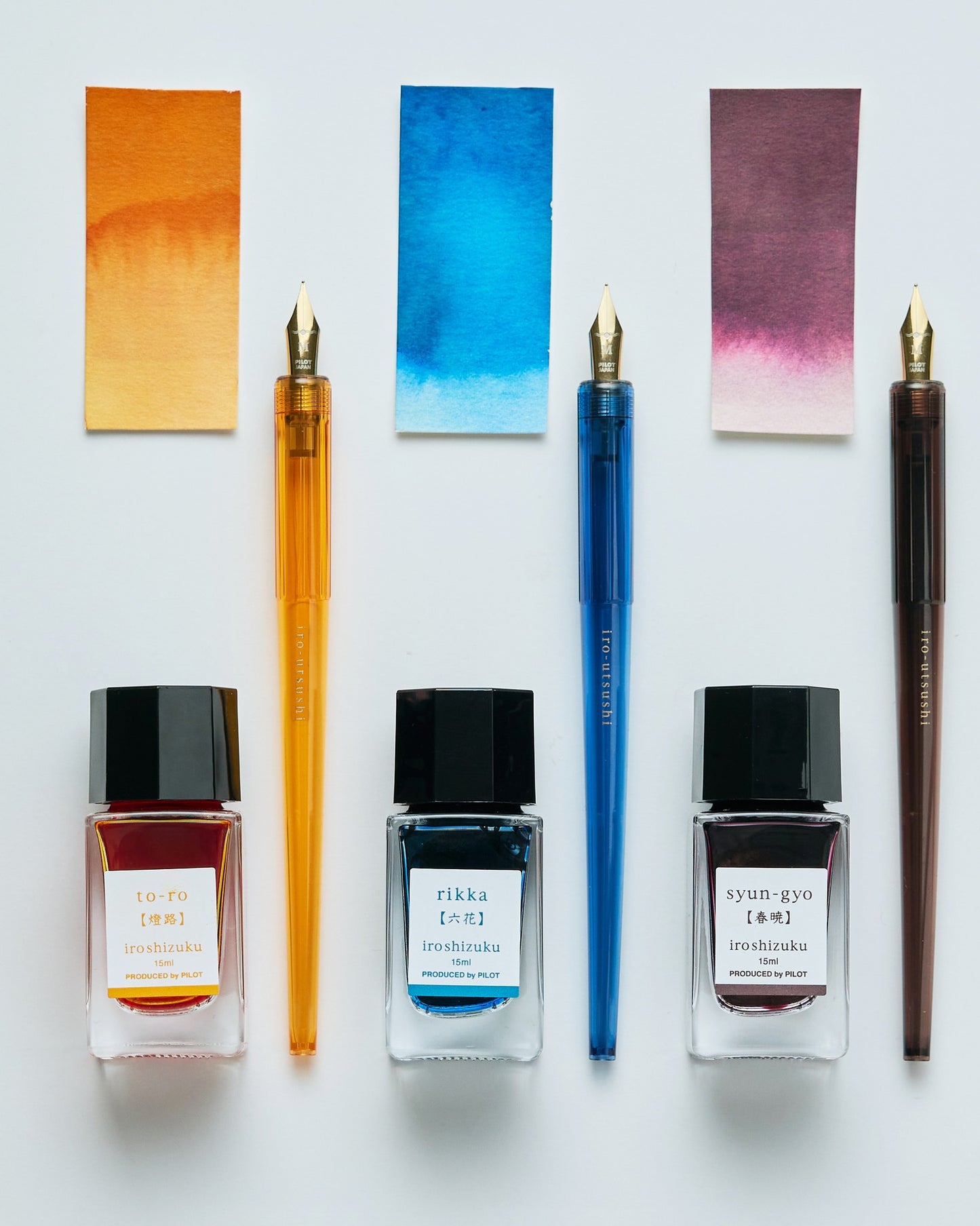 Pilot Iro-Utsushi Resin Barrel Dip Pen Limited Colors