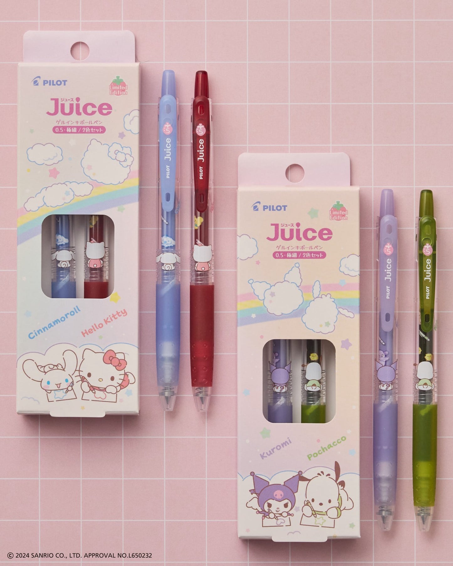 Pilot Juice Sanrio 2 Color Sets