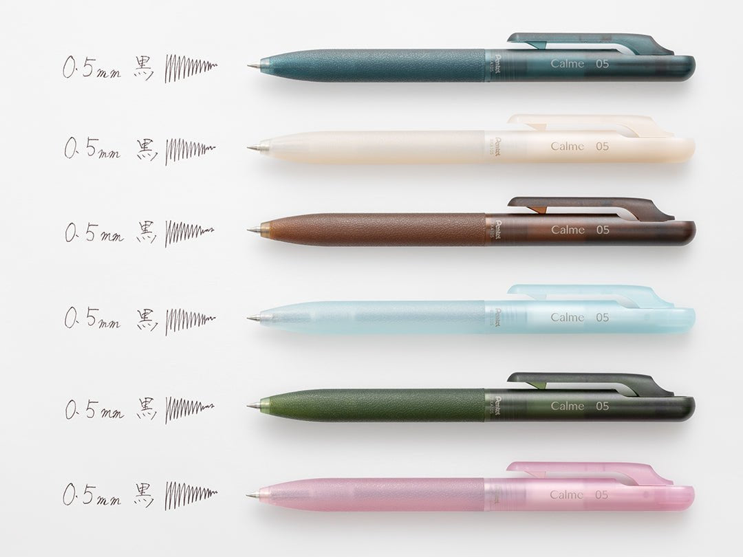 Pentel Calme Relaxed Frost Series LTD