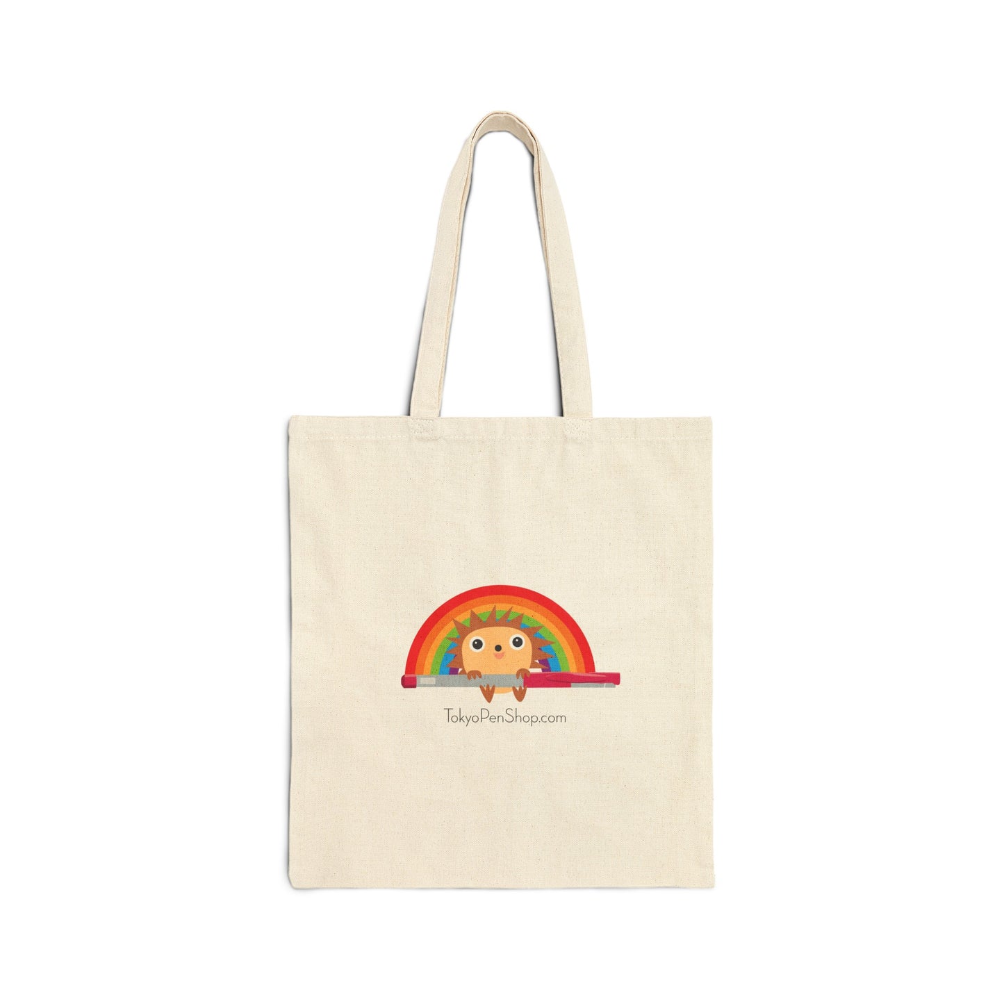 Rainbow Hiro Cotton Canvas Tote Bag