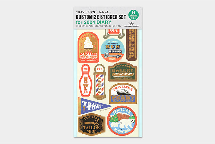 2024 Customized Sticker for Traveler's Notebook