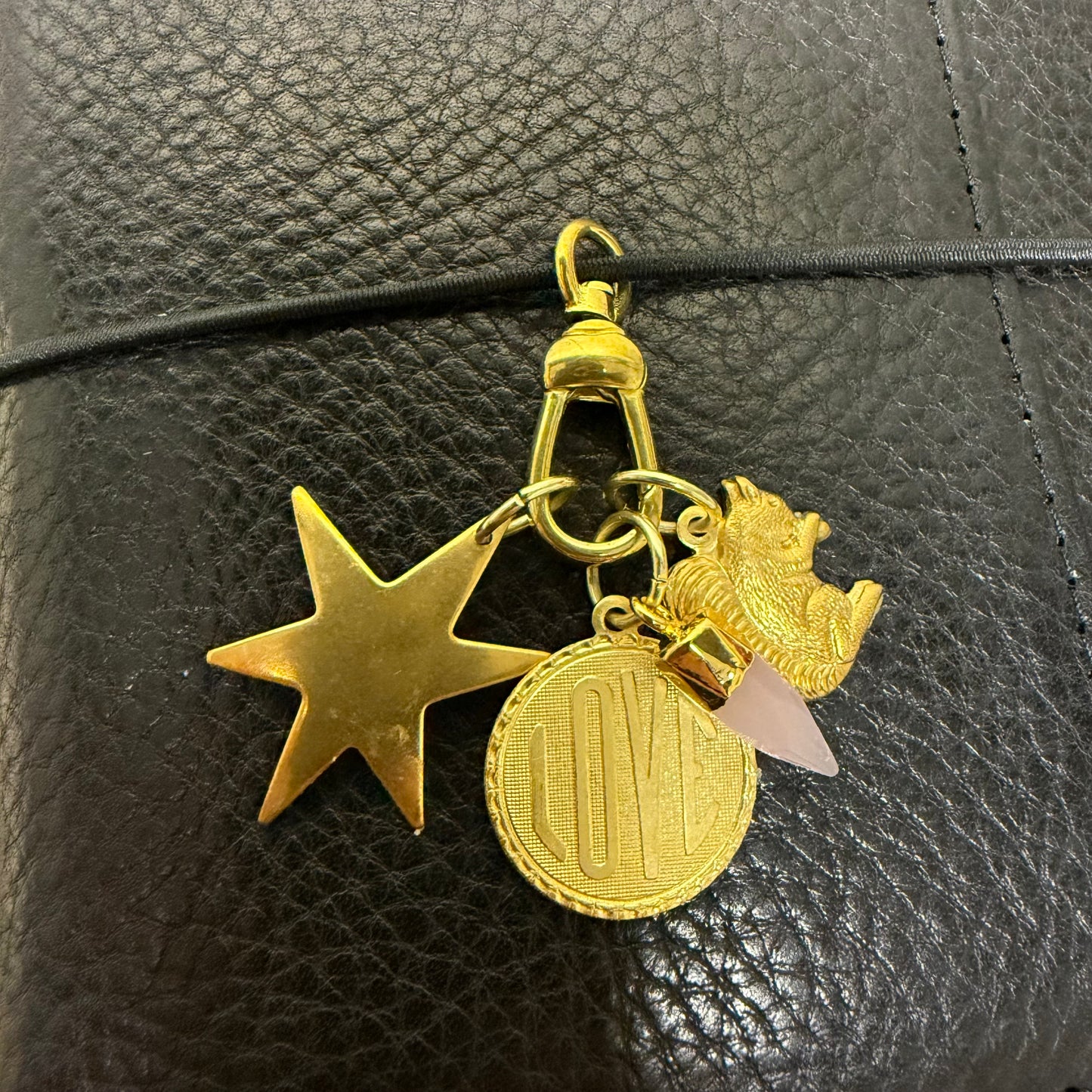 Funky Star Brass Charm for Traveler's Notebook