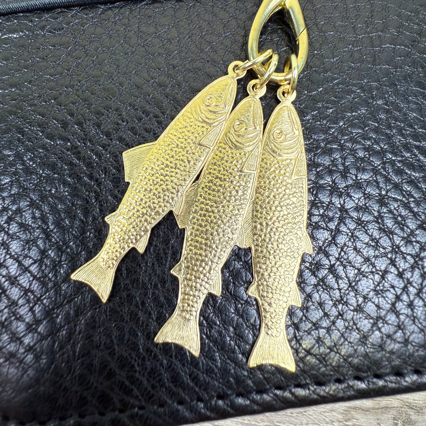 Fish Brass Charm for Traveler's Notebook