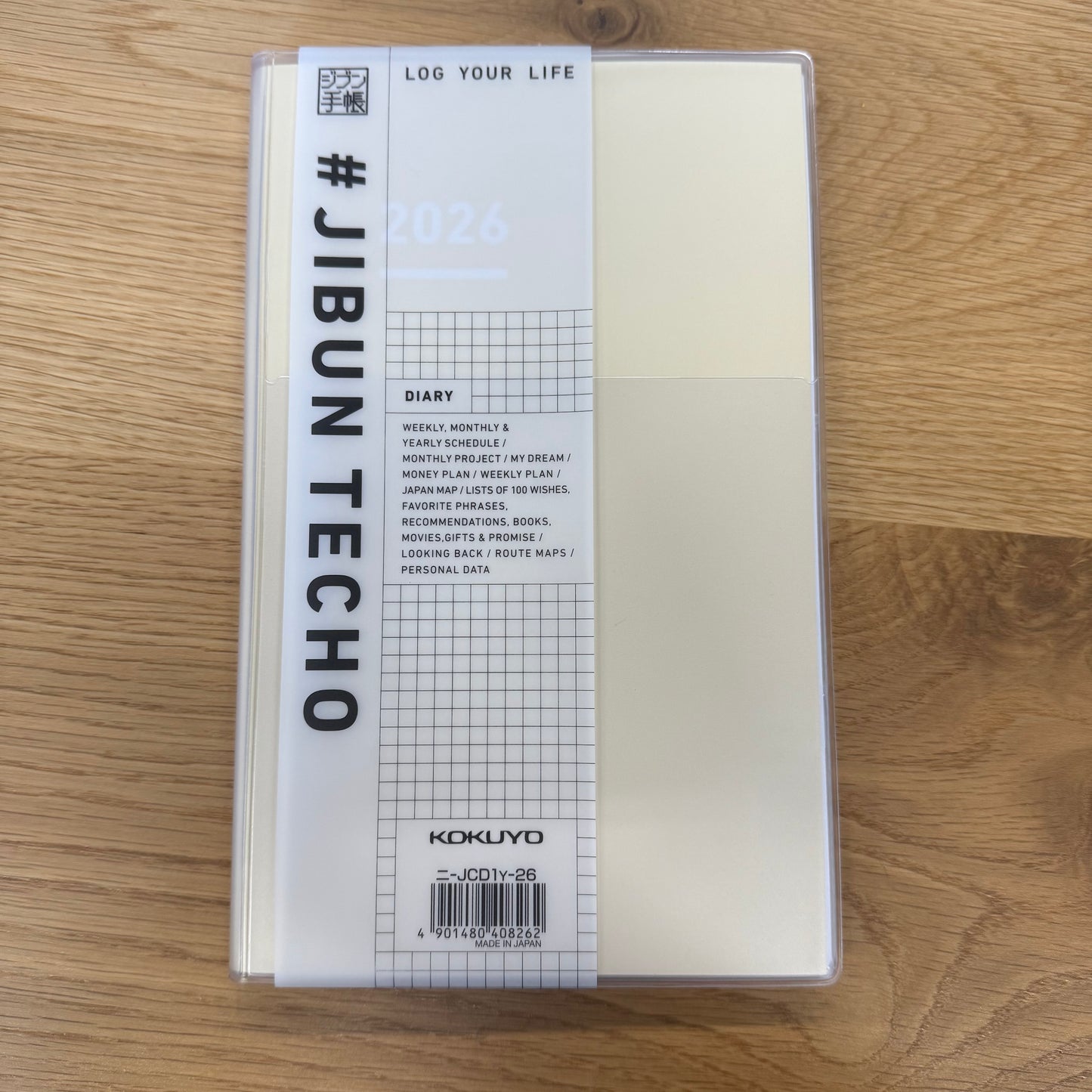 Jibun Techo Diary 2026 (A5 Slim)