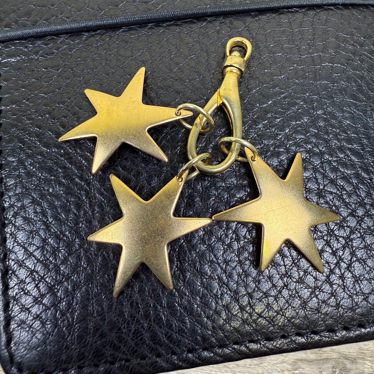 Funky Star Brass Charm for Traveler's Notebook