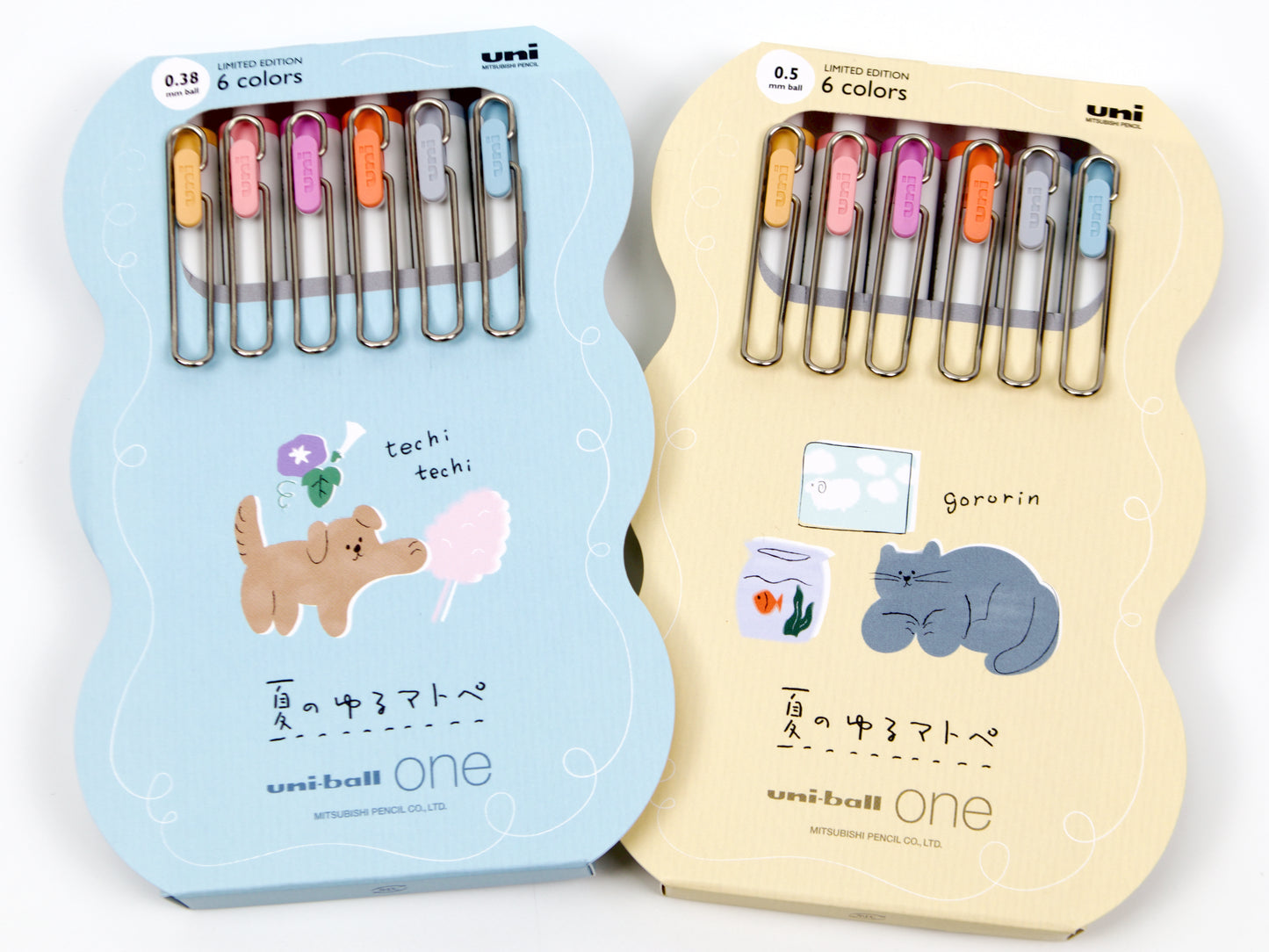 Uniball One Summer Yuru Matope Sets LTD