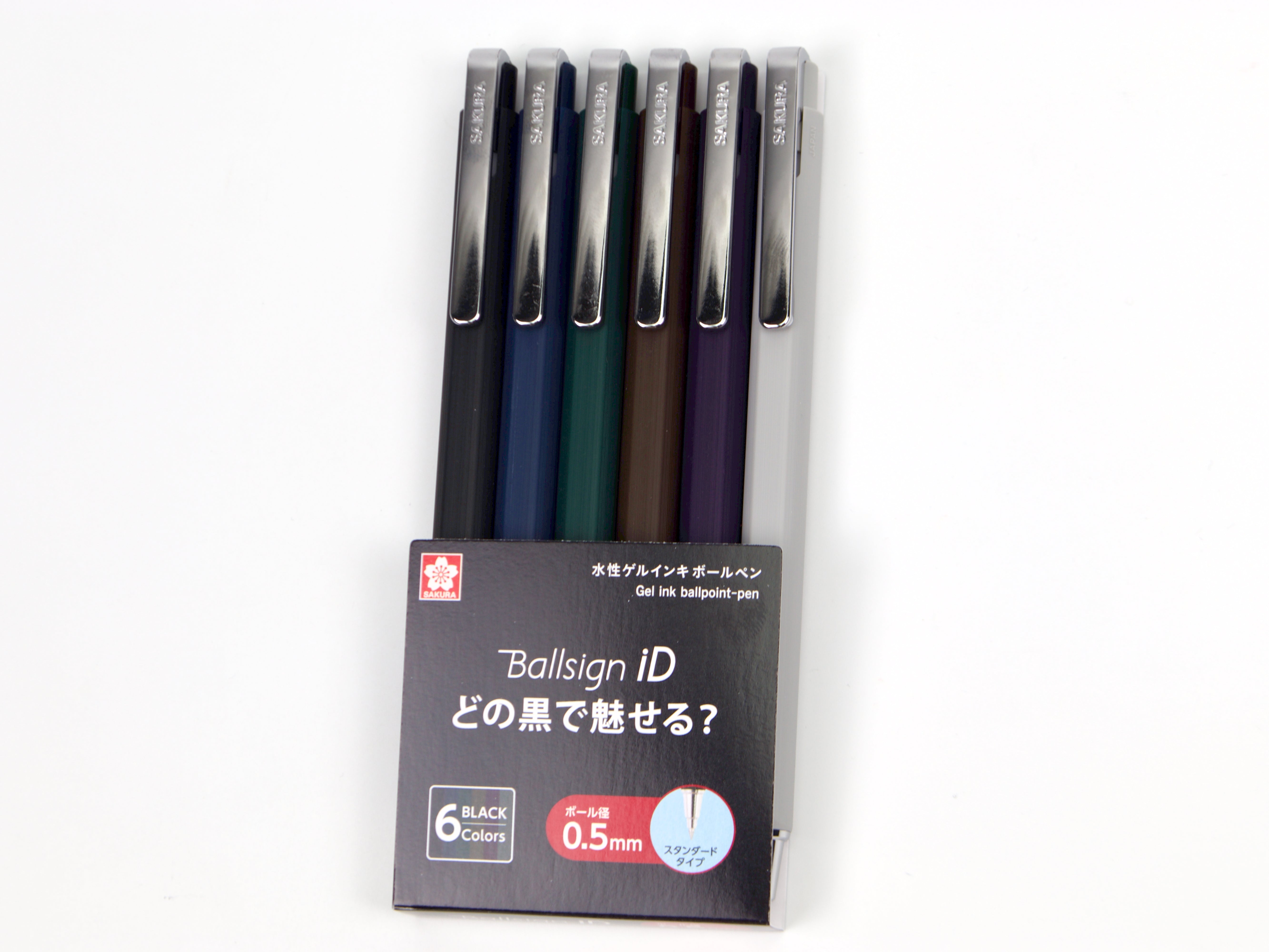 Sakura Ballsign ID 6 Color Set - Tokyo Pen Shop