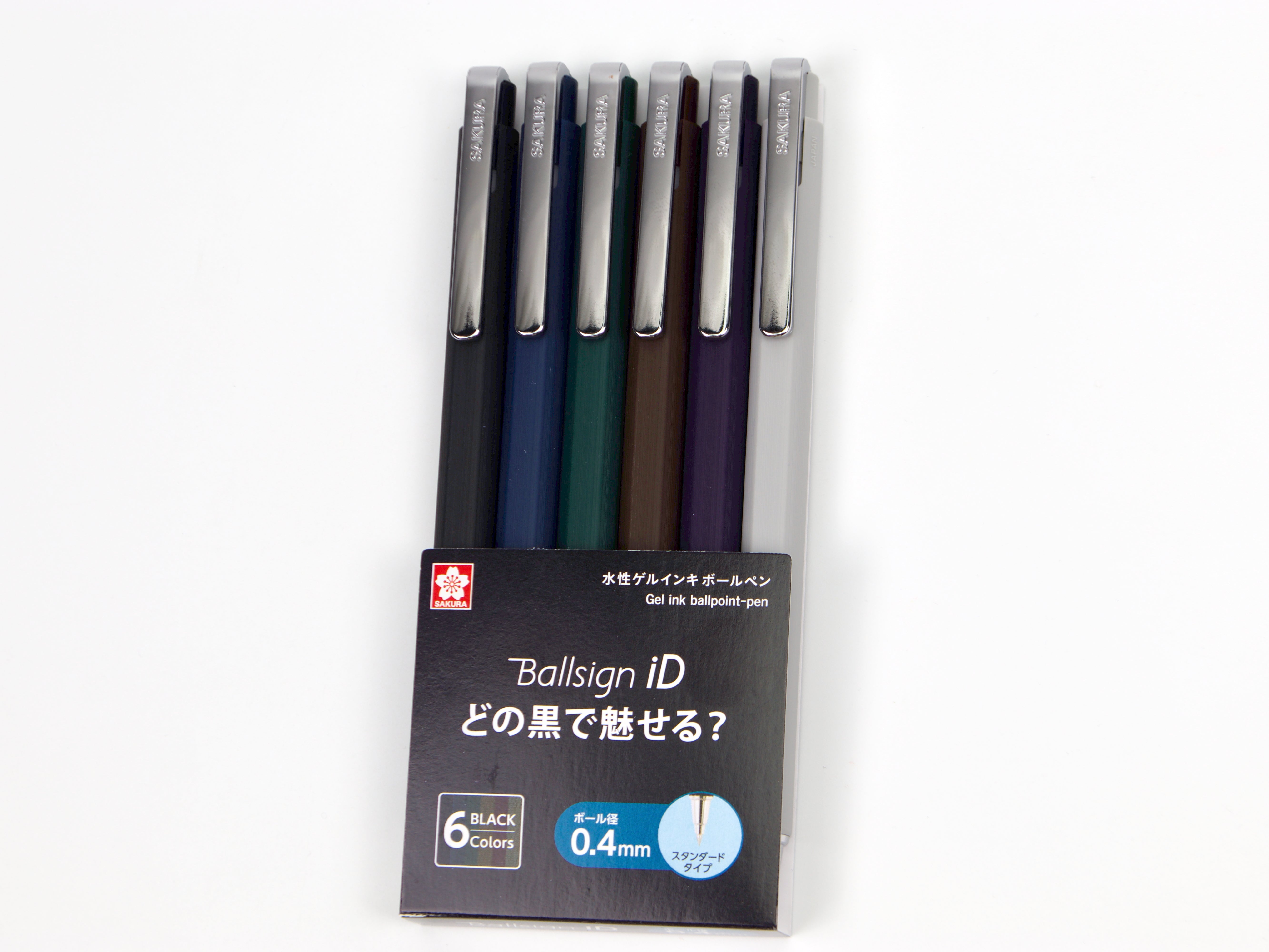 SAKURA ボールペン Sakura Ballsign ID 6 Color Set - Tokyo Pen Shop