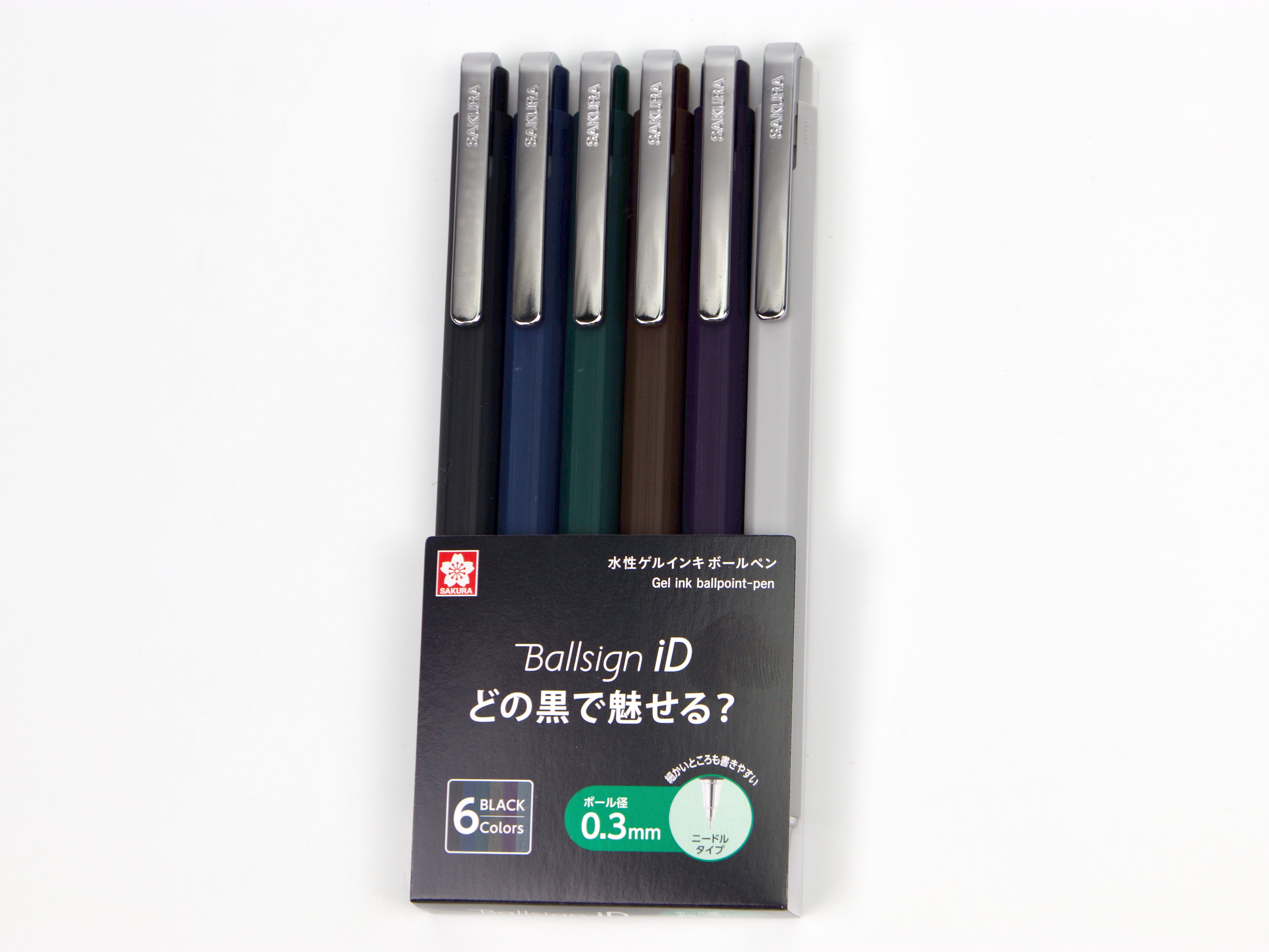 SAKURA ボールペン Sakura Ballsign ID 6 Color Set - Tokyo Pen Shop