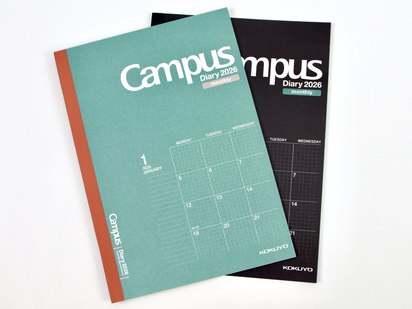 Kokuyo Campus Basic Monthly Grid 2026 A5