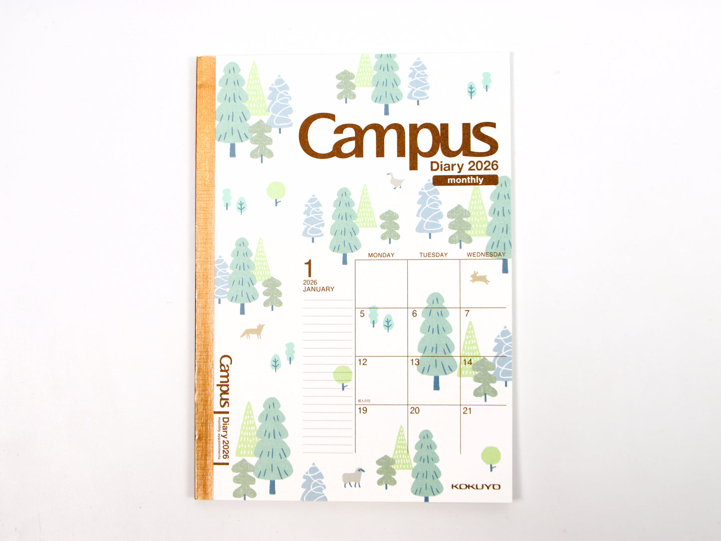 Kokuyo Campus Basic Monthly 2026 A5