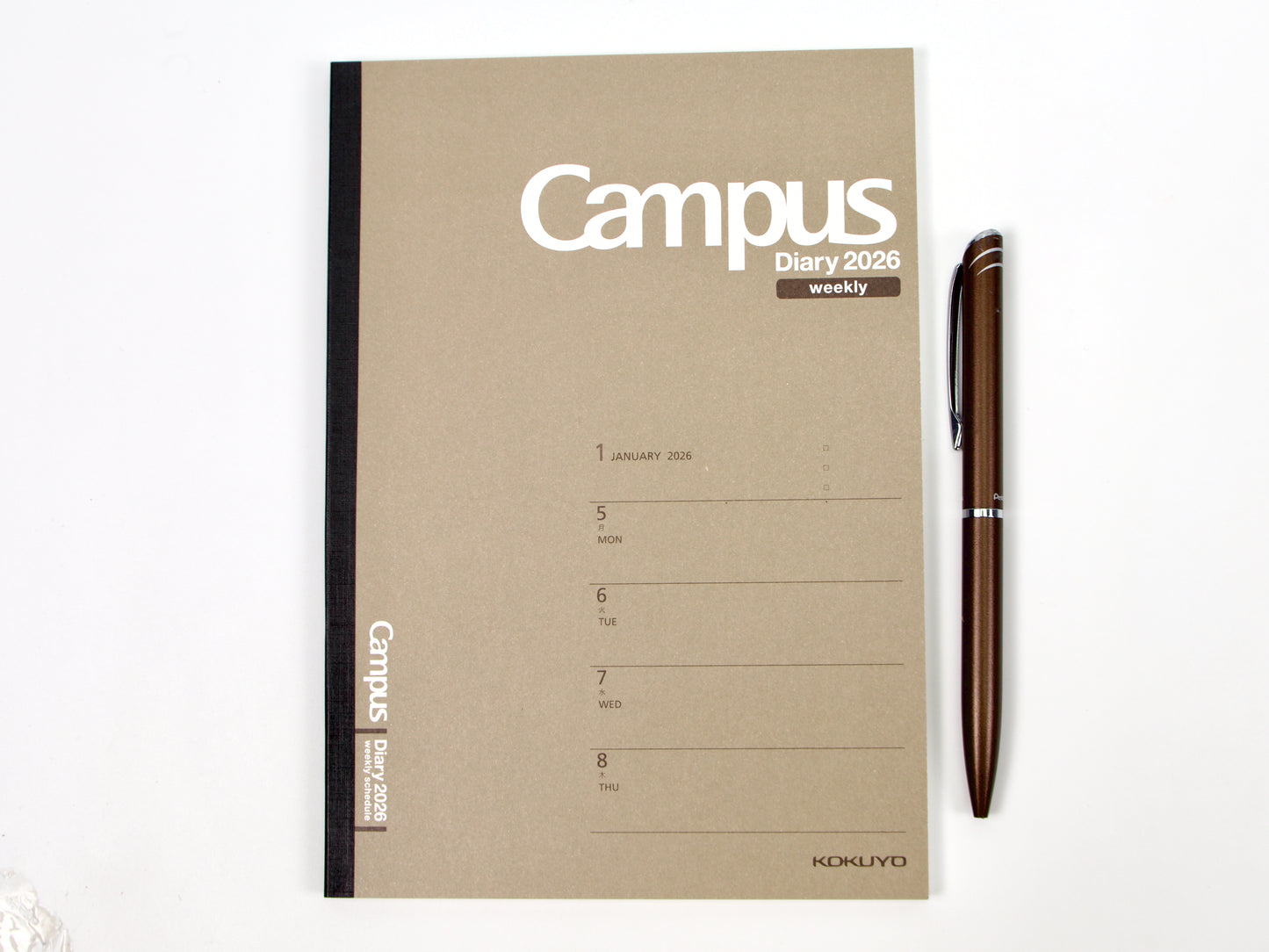 Kokuyo Campus Basic Weekly 2026 A5