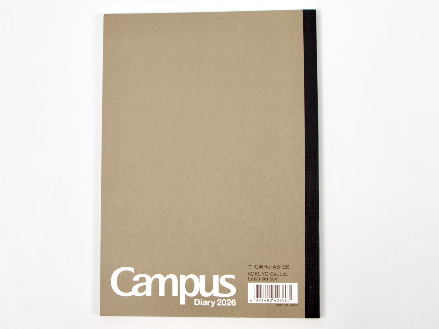 Kokuyo Campus Basic Weekly 2026 A5