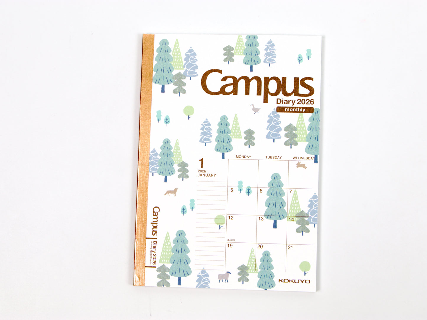 Kokuyo Campus Basic Monthly 2026 A6
