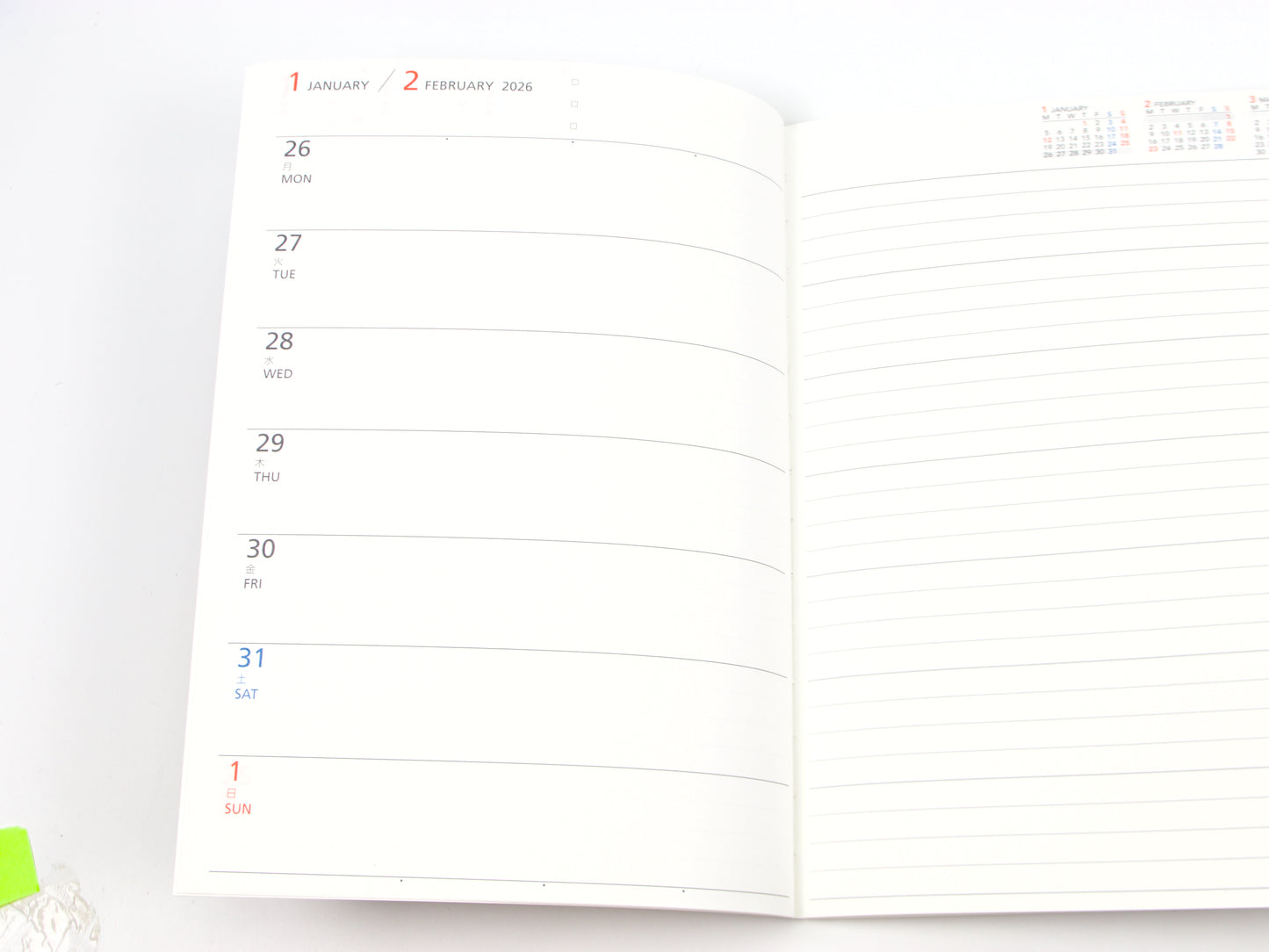 Kokuyo Campus Weekly 2026 Semi-B5