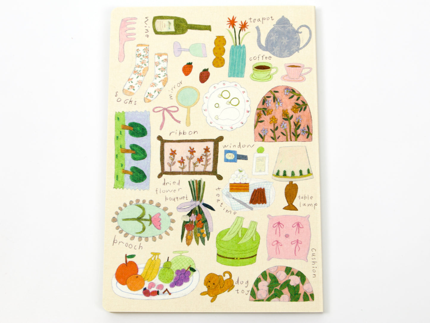 Midori Yuru Log Notebook B6