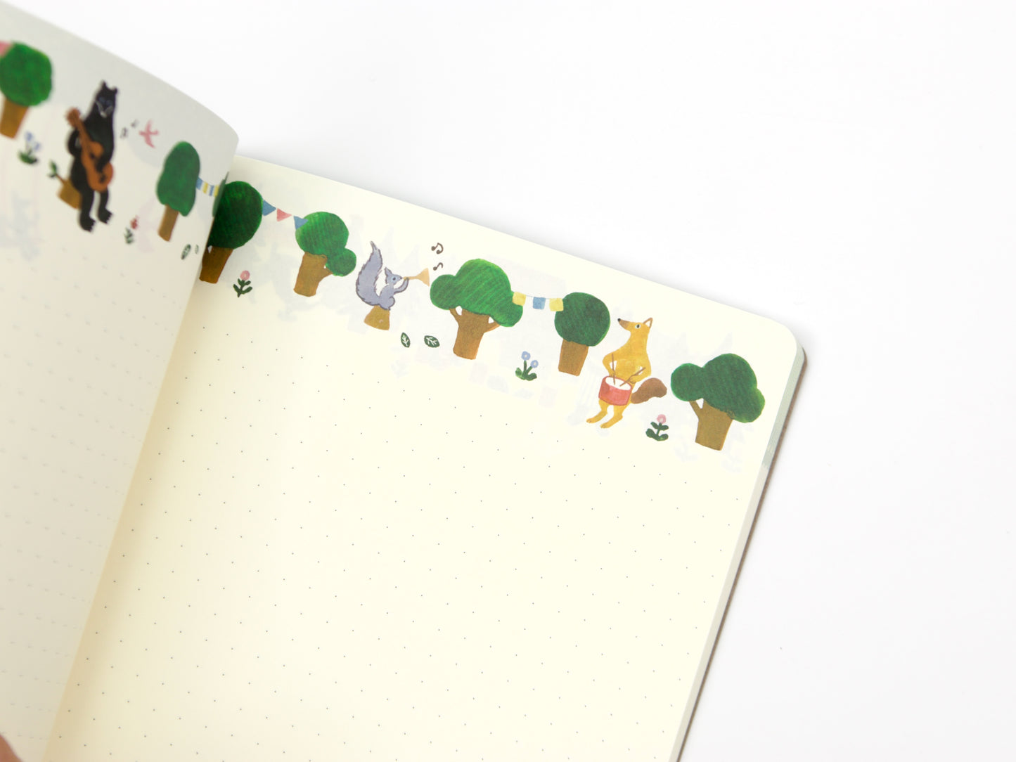 Midori Yuru Log Notebook B6