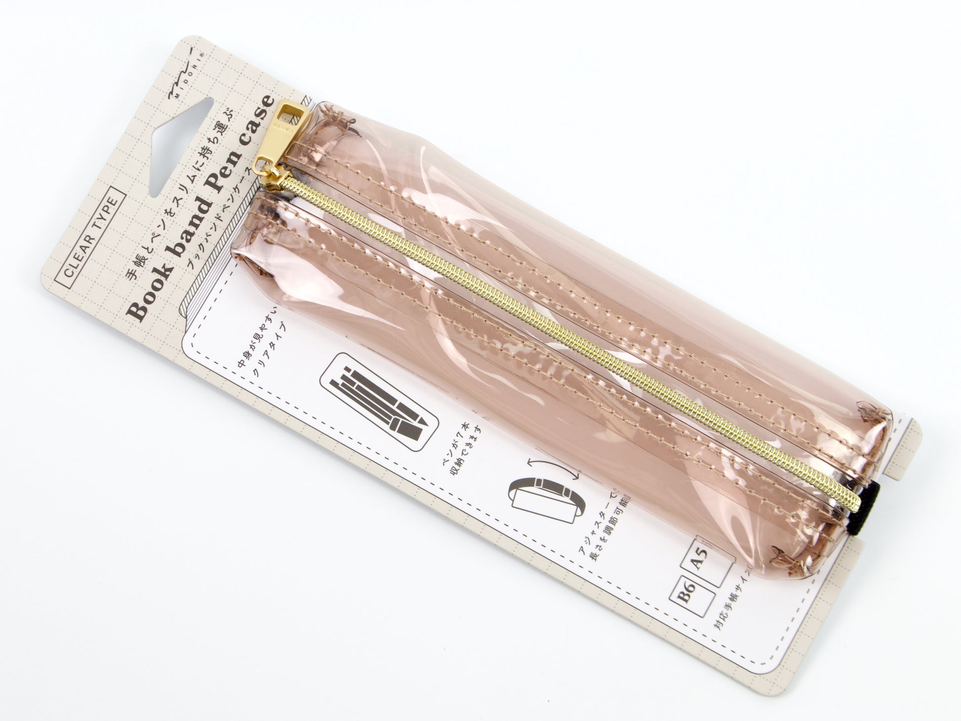 Midori Clear Mesh Pen Pouch – 26 Market