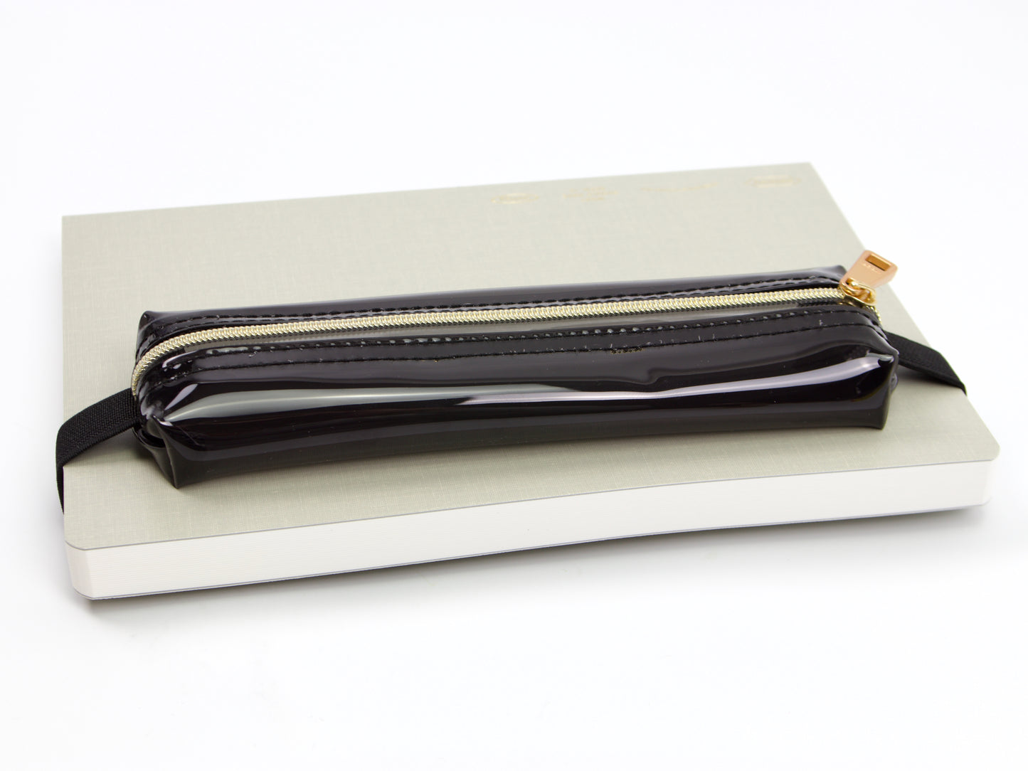 Midori Book Band Pen Case Clear