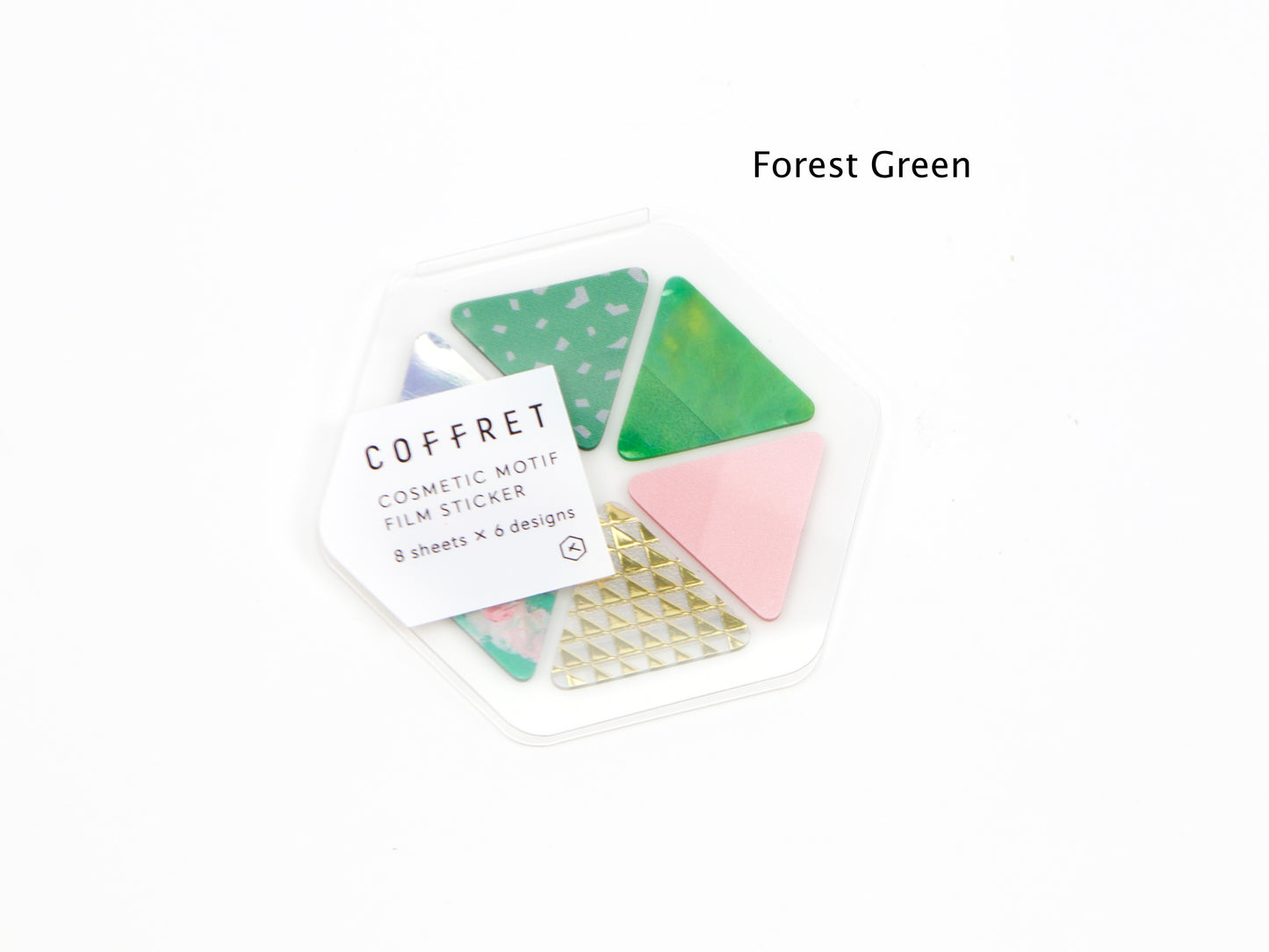 Hitotoki Coffret Cosmetic Motif Film Sticker Triangles