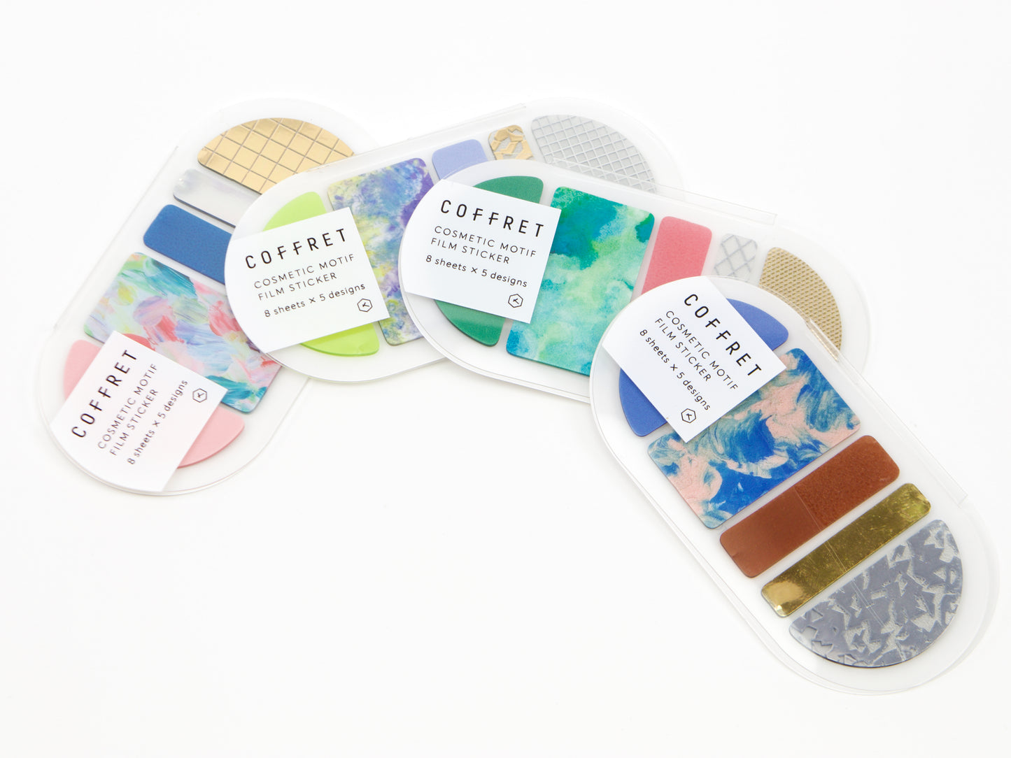 Hitotoki Coffret Cosmetic Motif Film Sticker Mixed Shapes