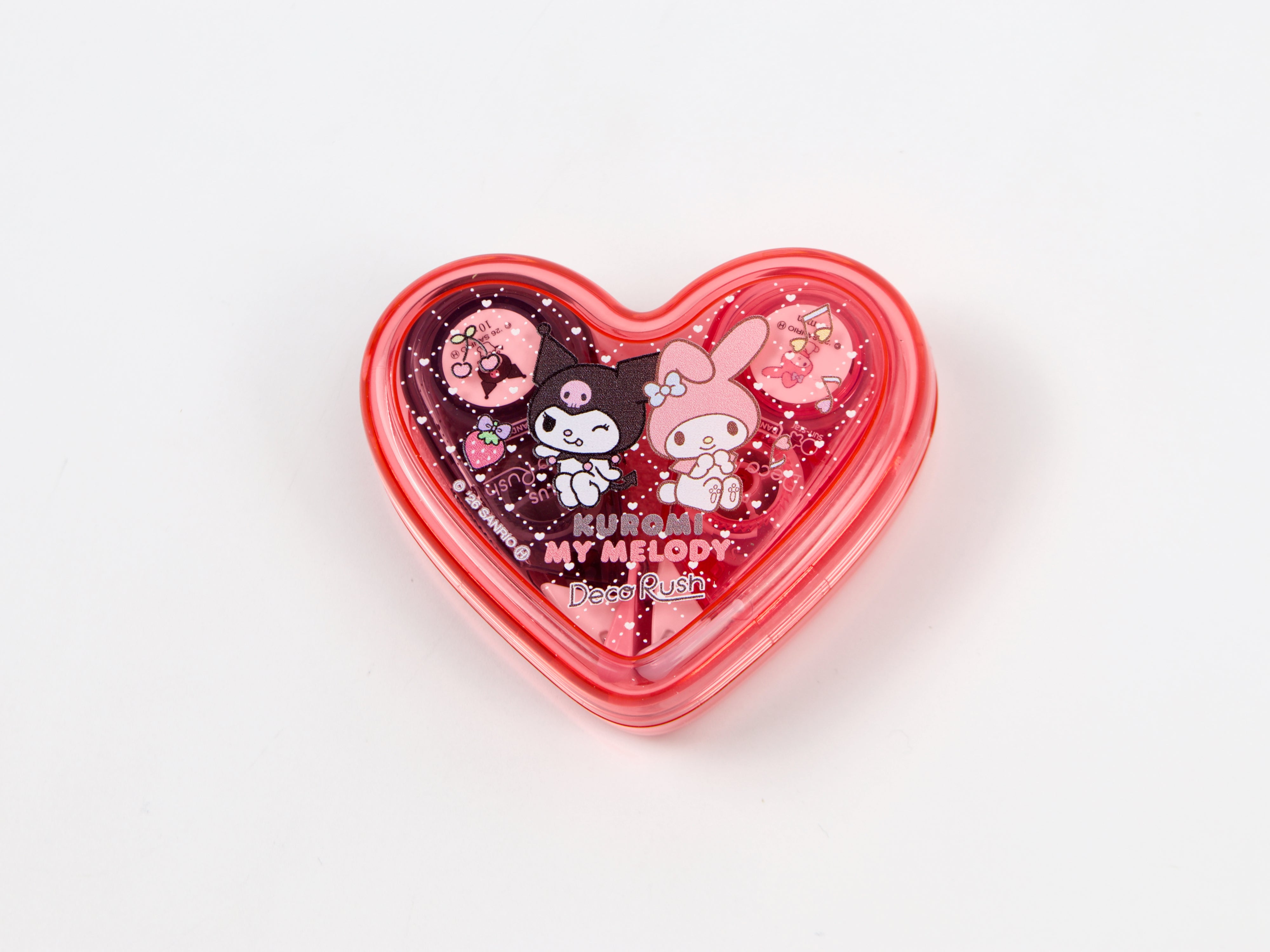 Deco Rush Limited Sanrio Heart Case Set - Tokyo Pen Shop