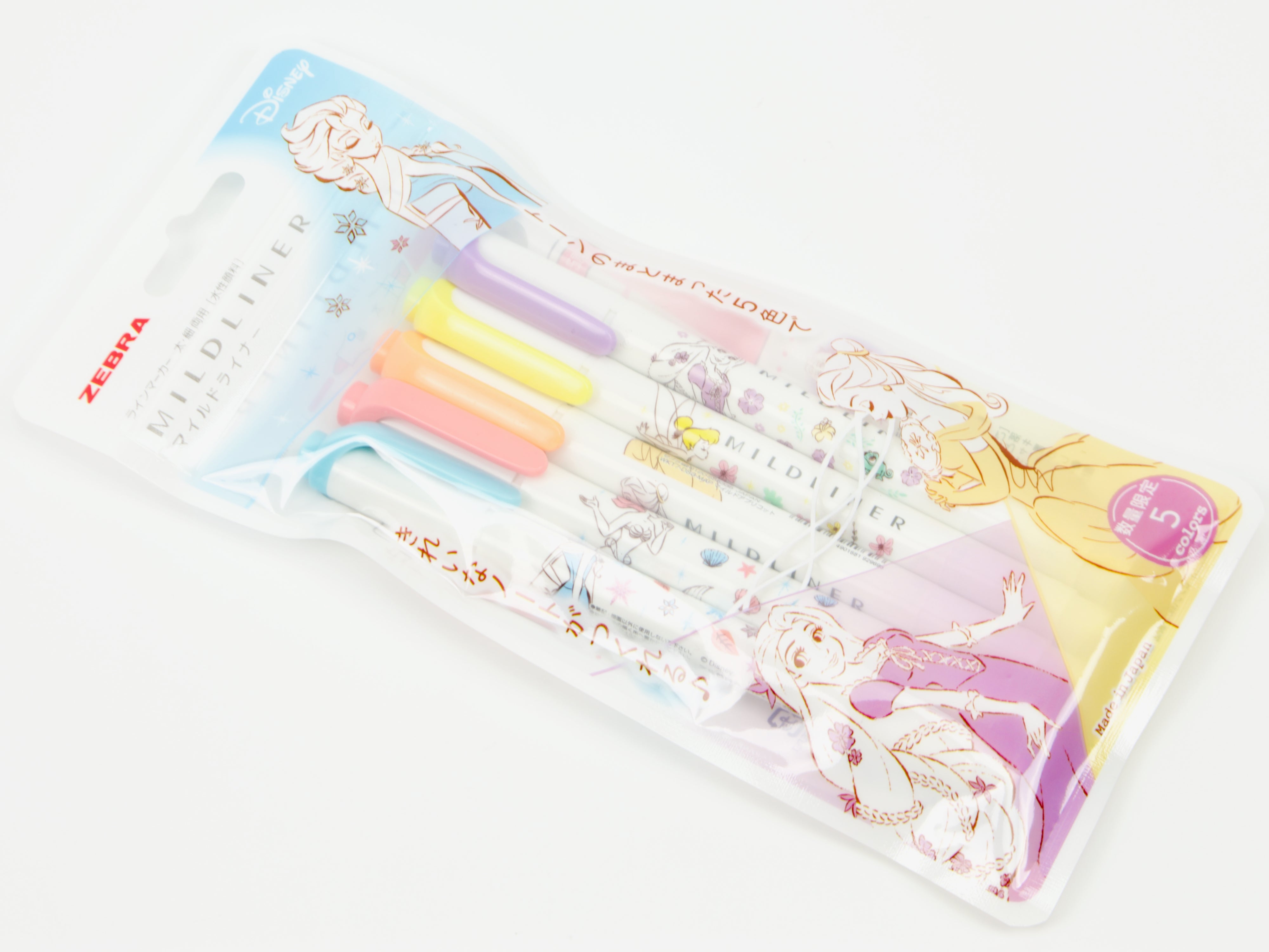 Limited Edition Disney Mildliner 5 Color Set