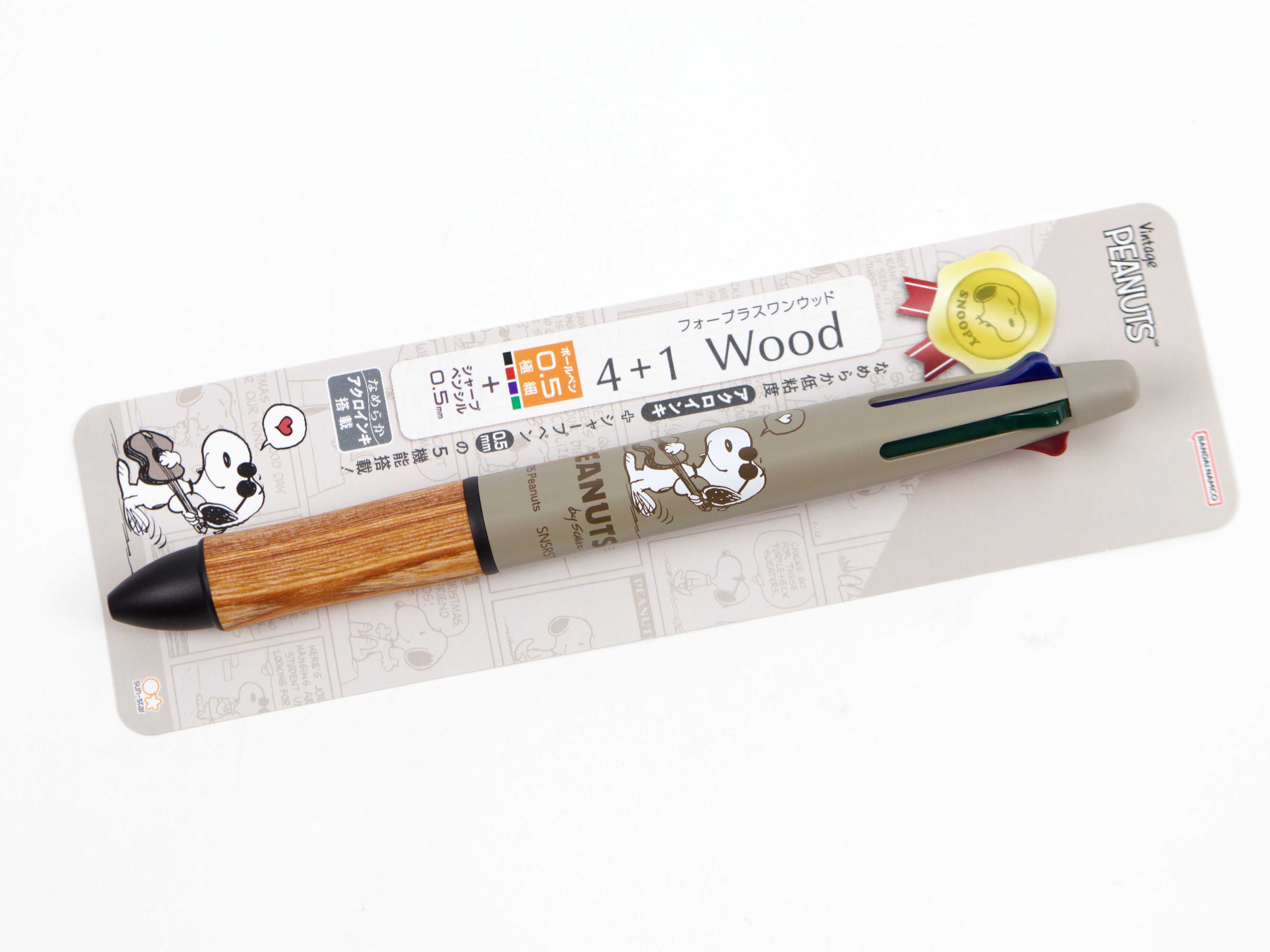 Pilot 4 + 1 Wood Snoopy LTD - Tokyo Pen Shop