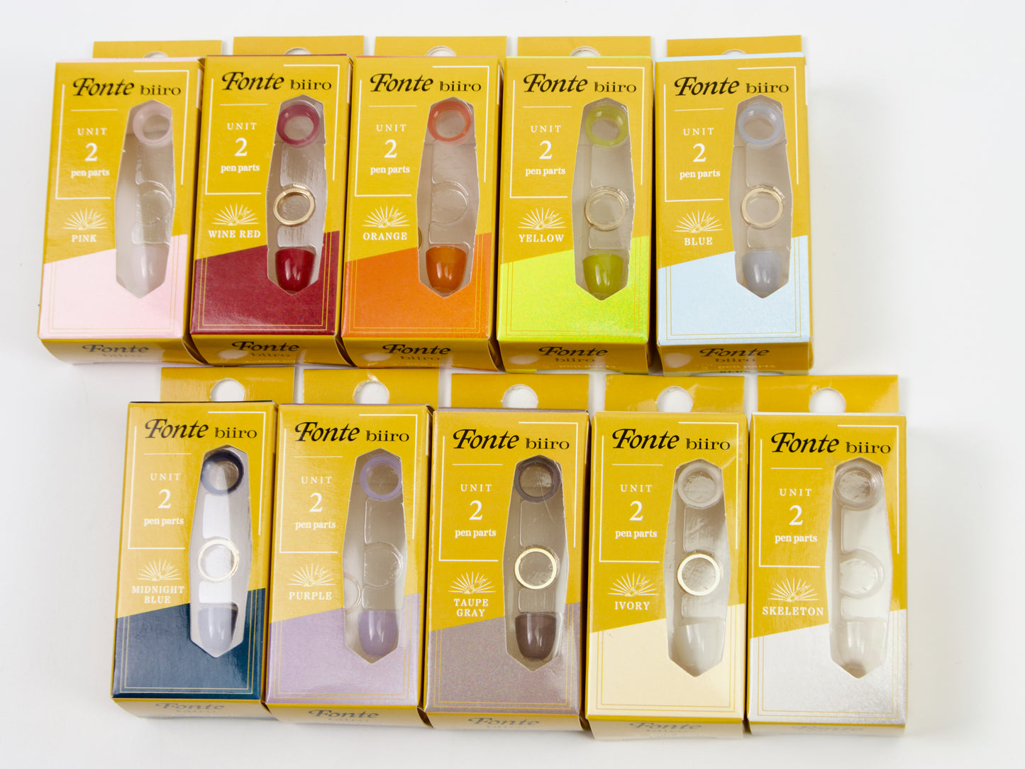 Fonte Biiro Fountain Pen Trim Parts