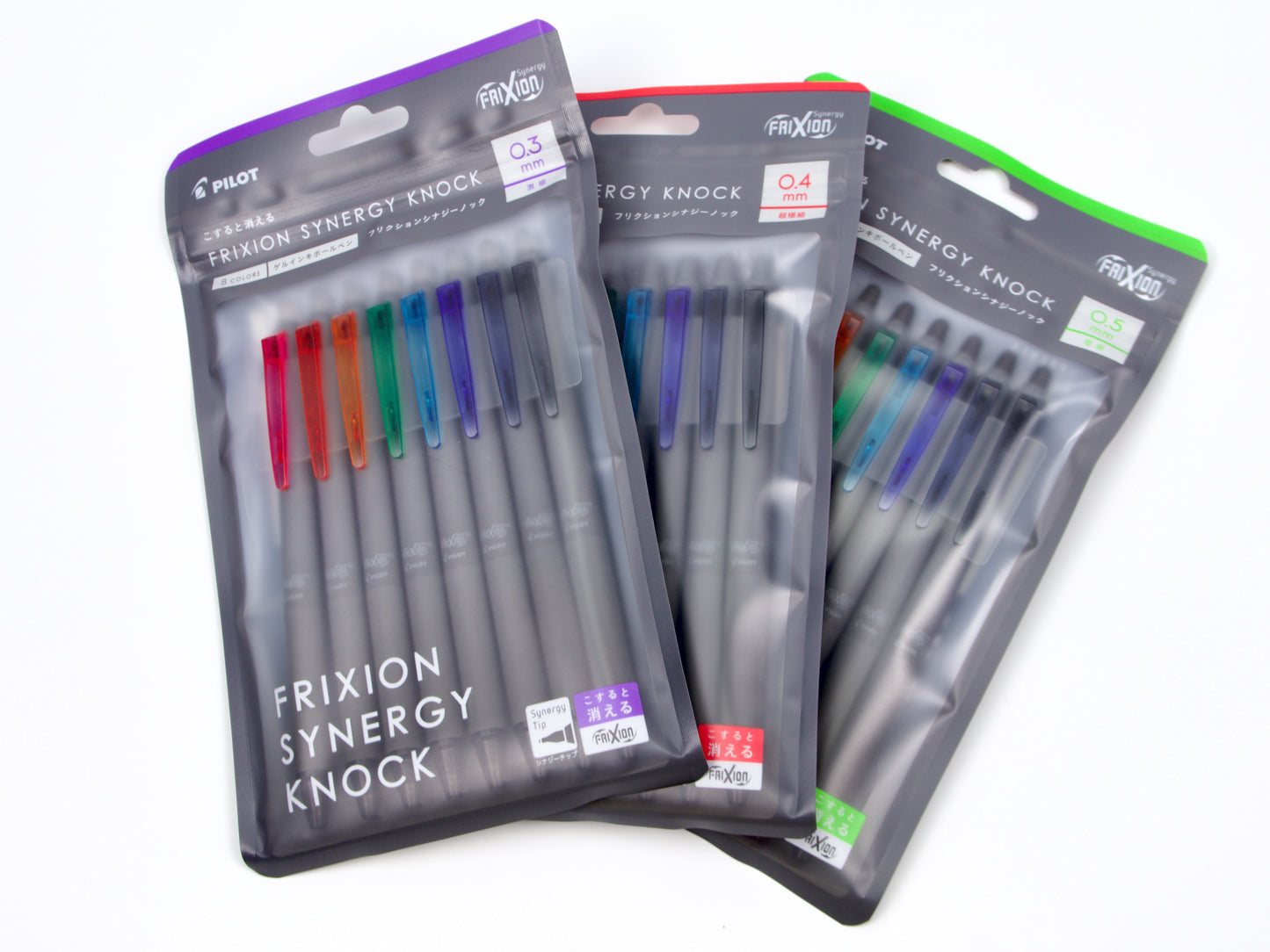 Erasable Frixion Synergy Knock 8 Color Set