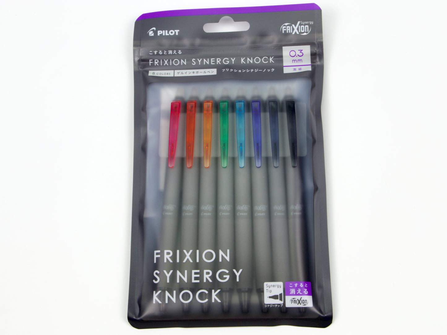 Erasable Frixion Synergy Knock 8 Color Set