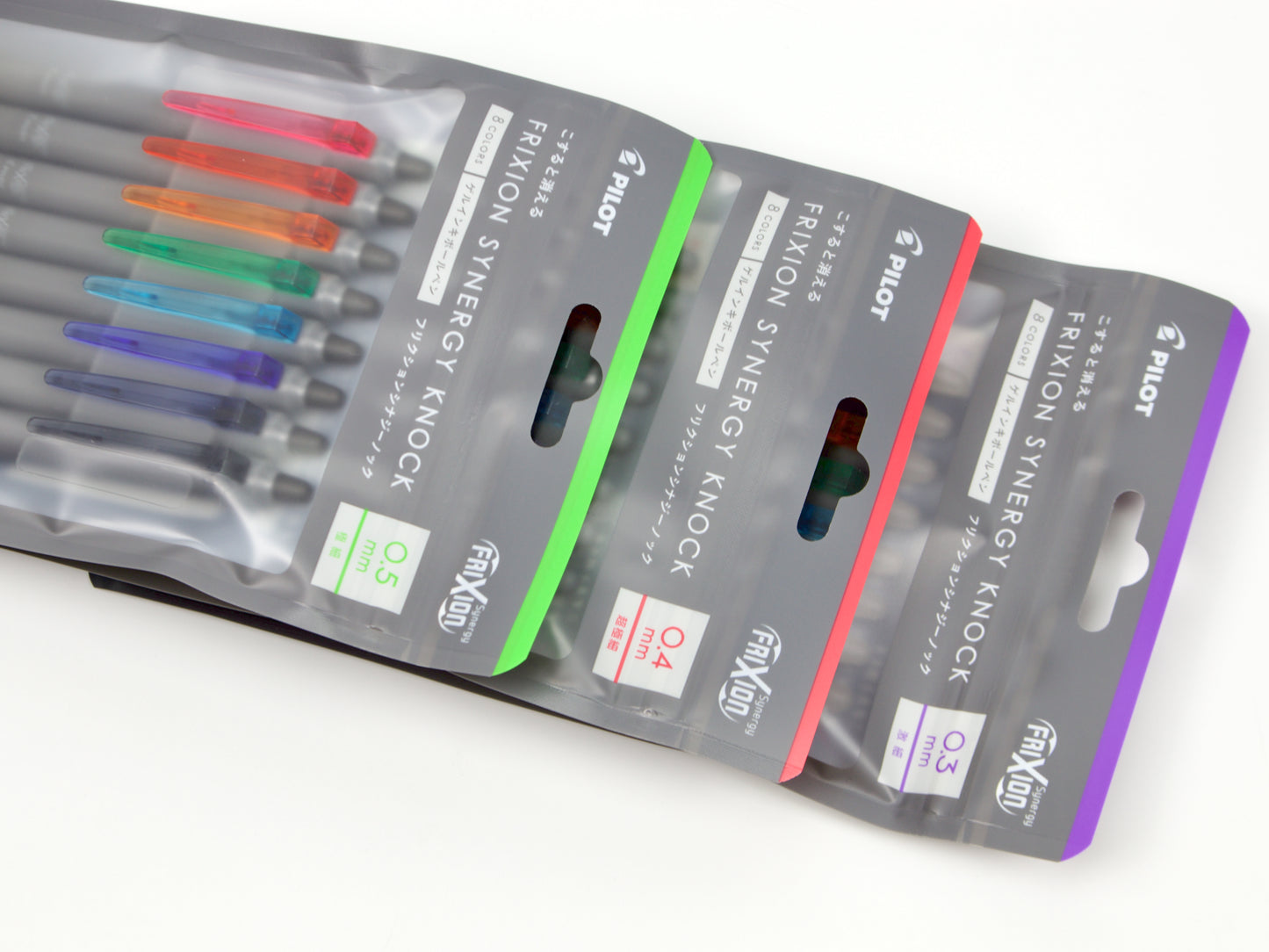 Erasable Frixion Synergy Knock 8 Color Set