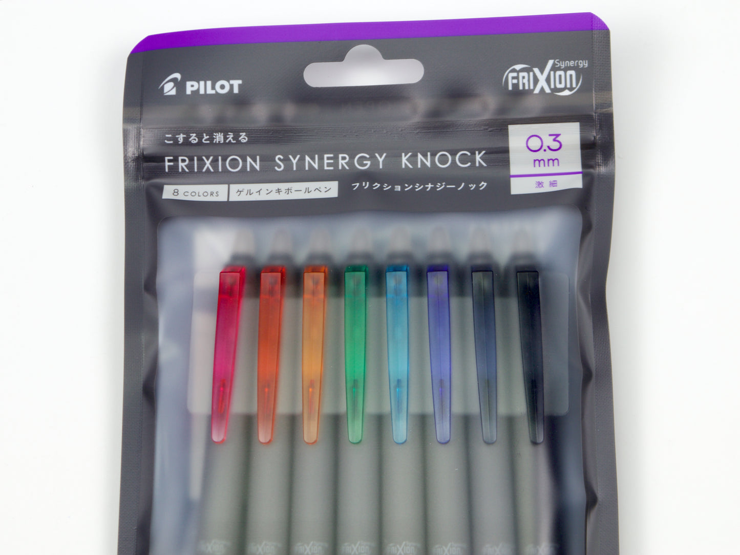 Erasable Frixion Synergy Knock 8 Color Set