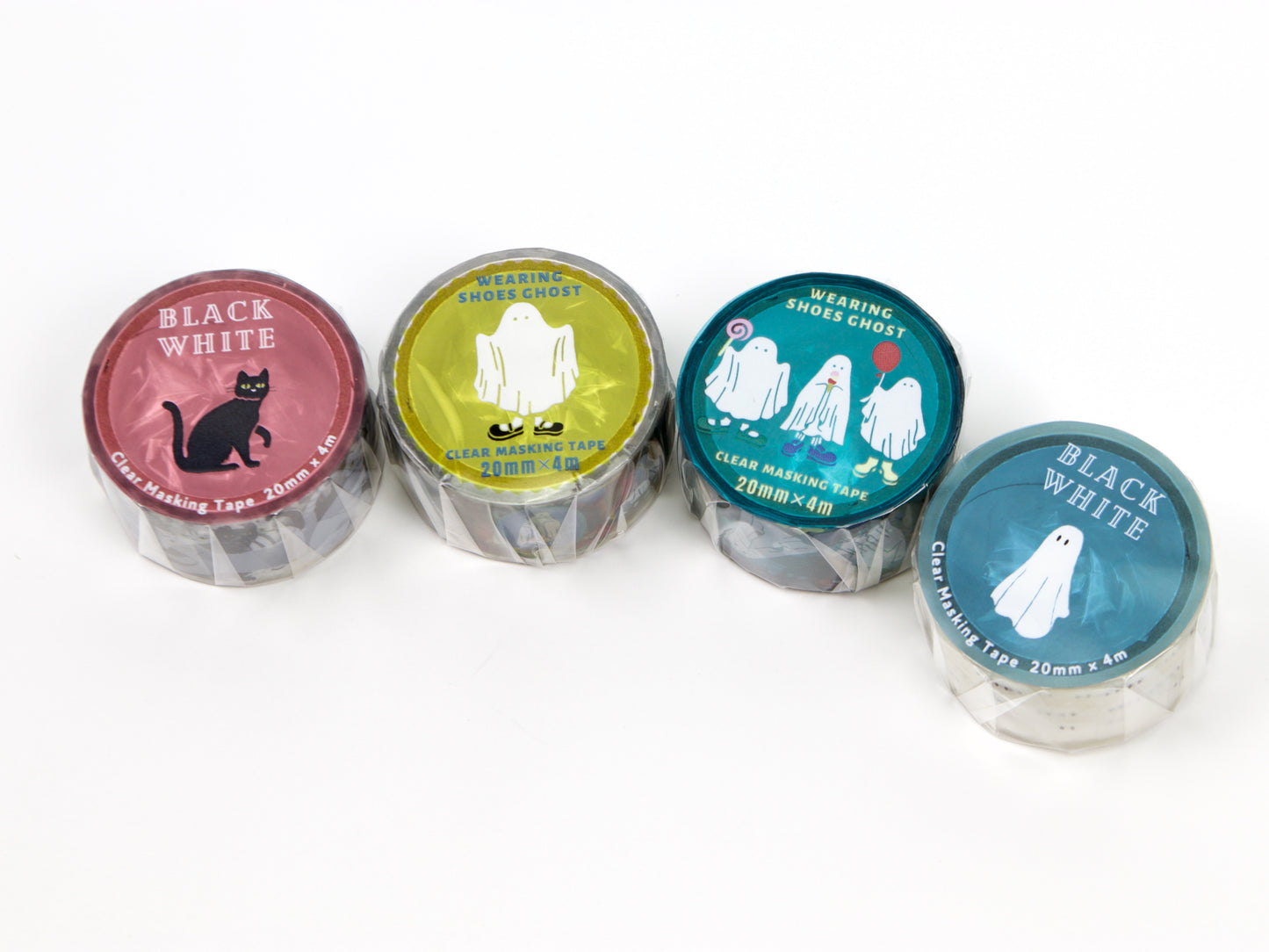 GreenFlash Ghost & Cat Clear Masking Tape