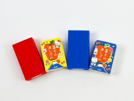 Plus Air-In Hello Kitty Mt. Fuji Eraser Set