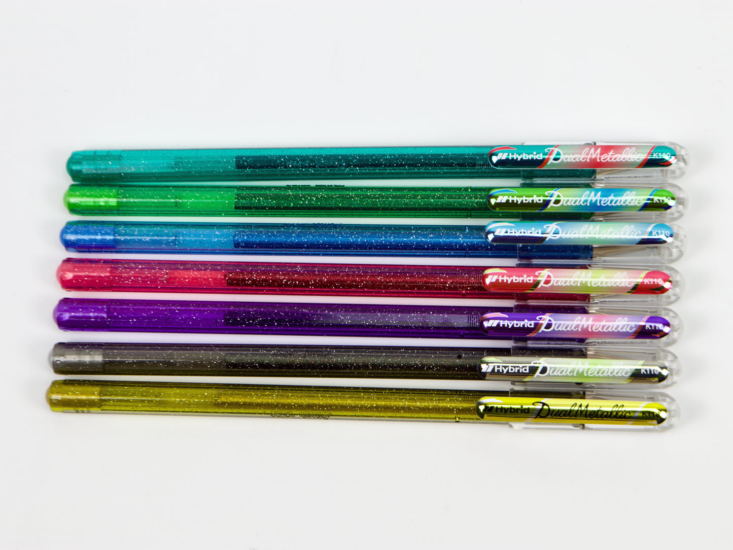 Juego híbrido dual de 7 colores de Pentel 
