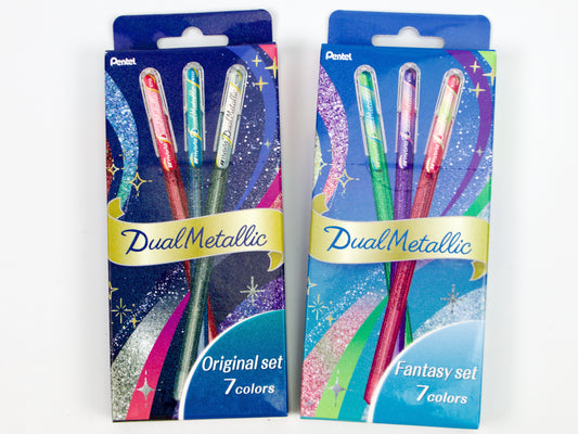 Pentel Hybrid Dual 7 Color Set