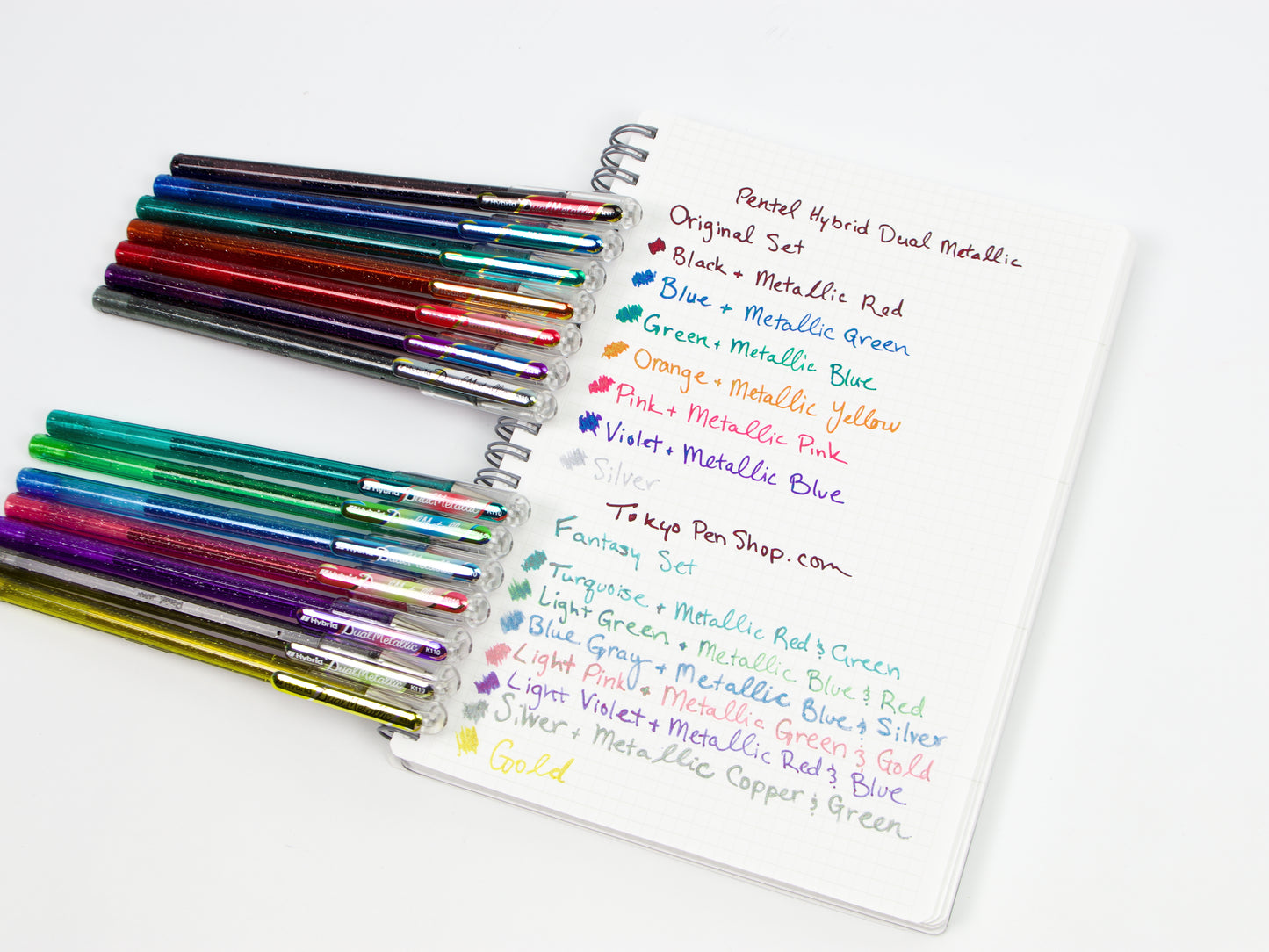 Pentel Hybrid Dual Singles